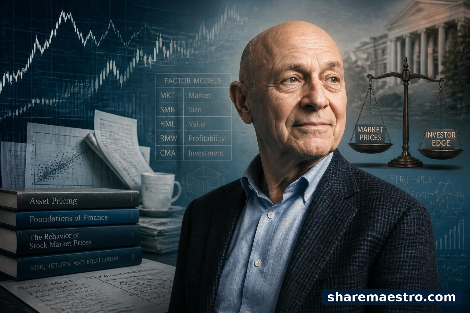 Eugene Fama's career is defined by the demand that every market forecast, fund fee, and factor premium prove itself against the data.
