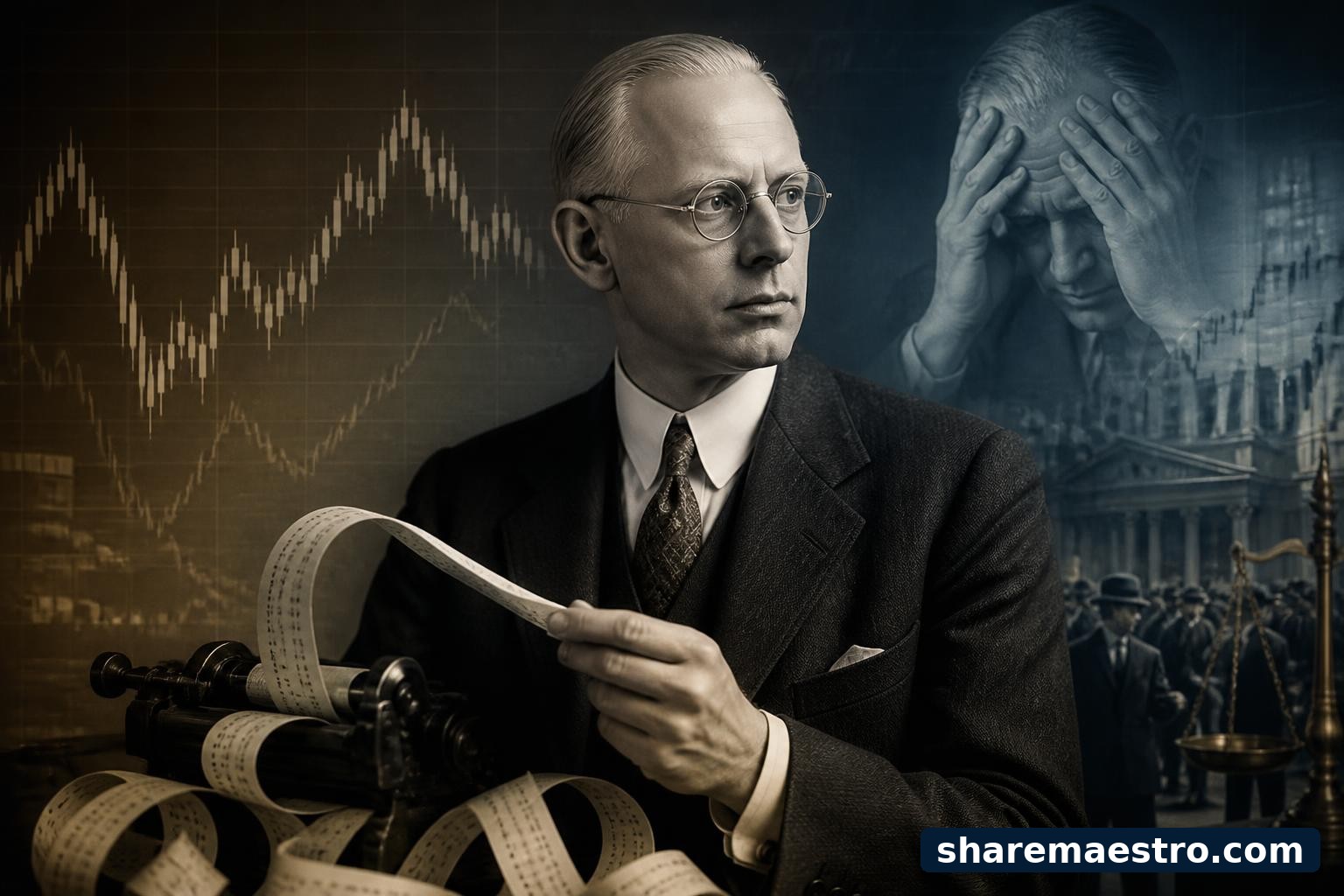 Jesse Livermore's career shows how tape reading could find great trades while leverage and ego could erase them.
