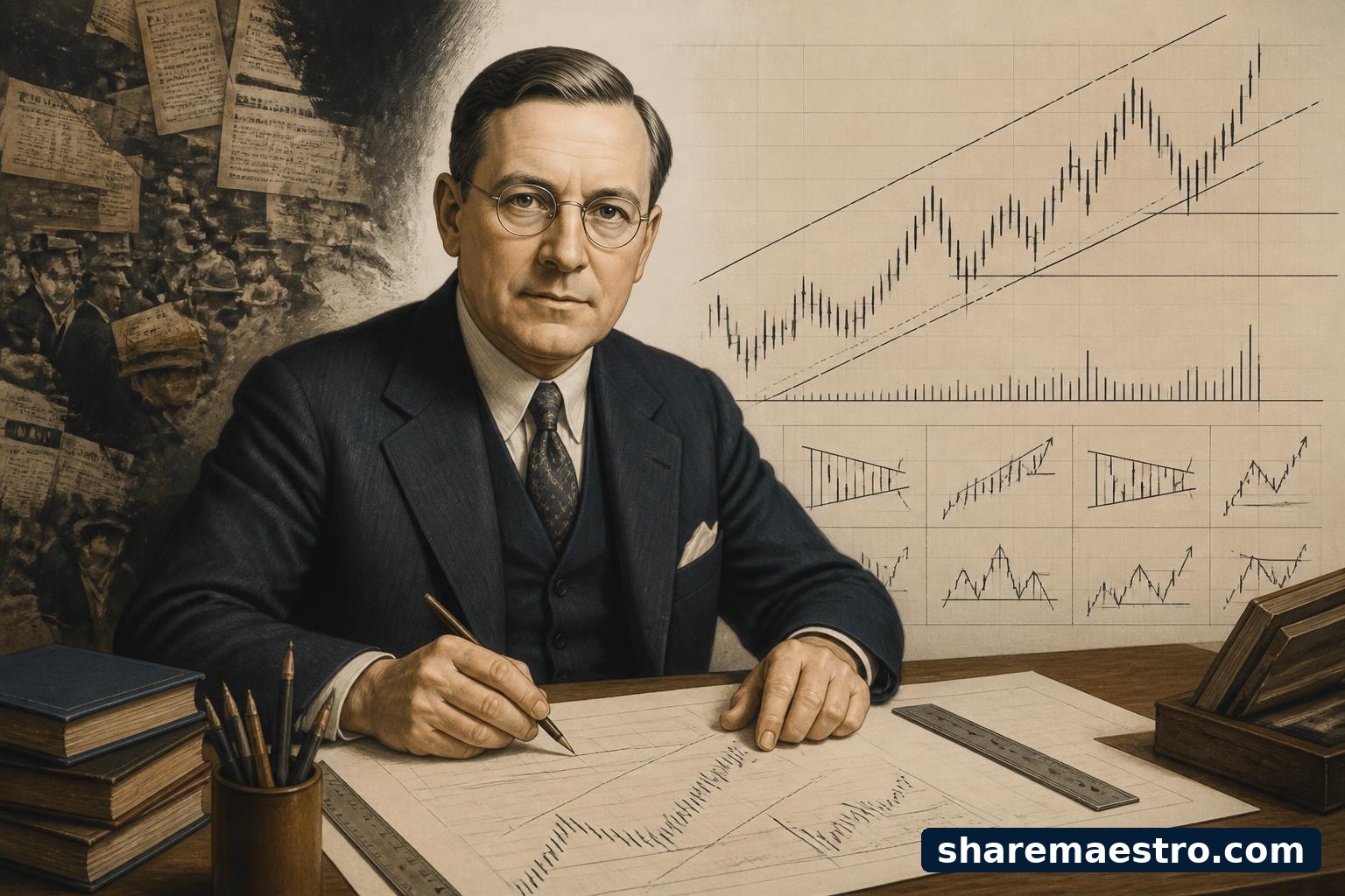 John Magee's career is defined by the effort to turn hand-drawn charts, trend discipline, and price evidence into a lasting language for traders.