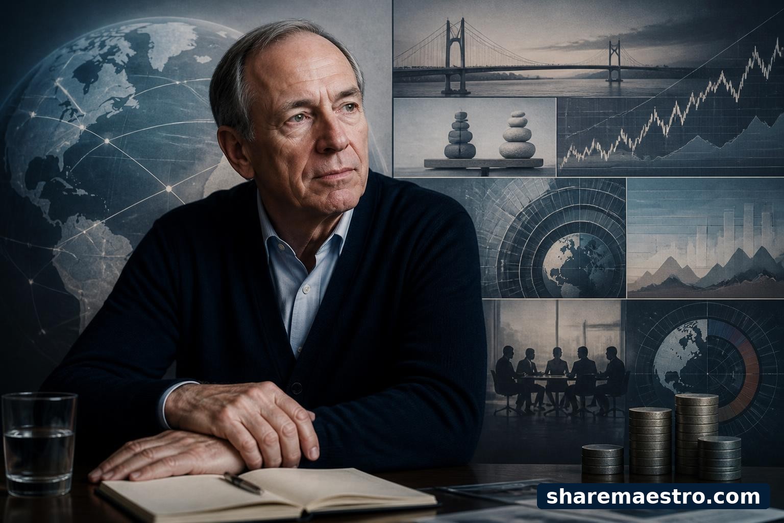 Ray Dalio's career is defined by Bridgewater, global macro systems, risk parity, and the tension between disciplined humility and founder-driven certainty.
