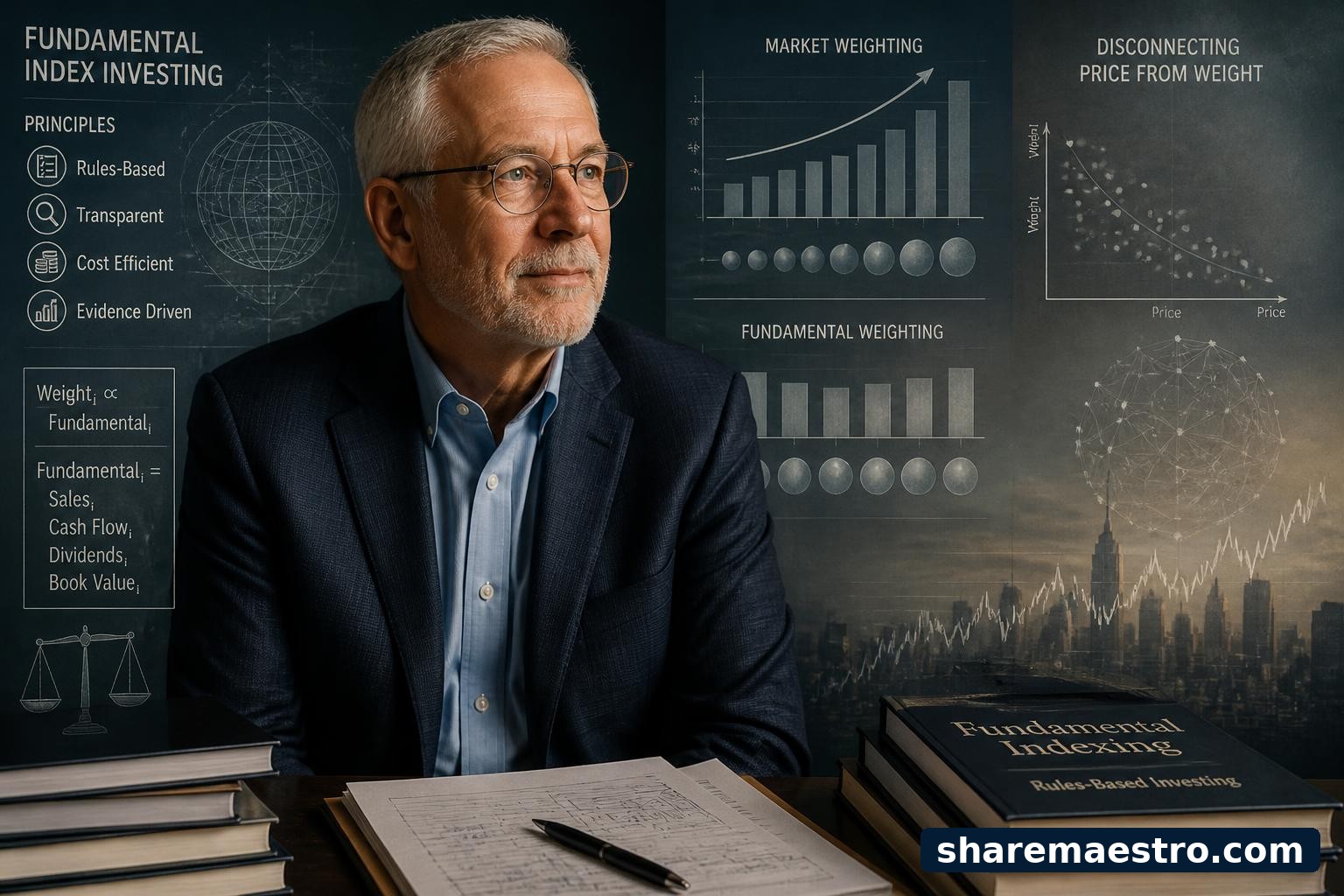 Rob Arnott's career is defined by a challenge to market-cap weighting, the rise of Fundamental Index investing, and a later warning that smart beta must survive valuation, costs, and crowding.
