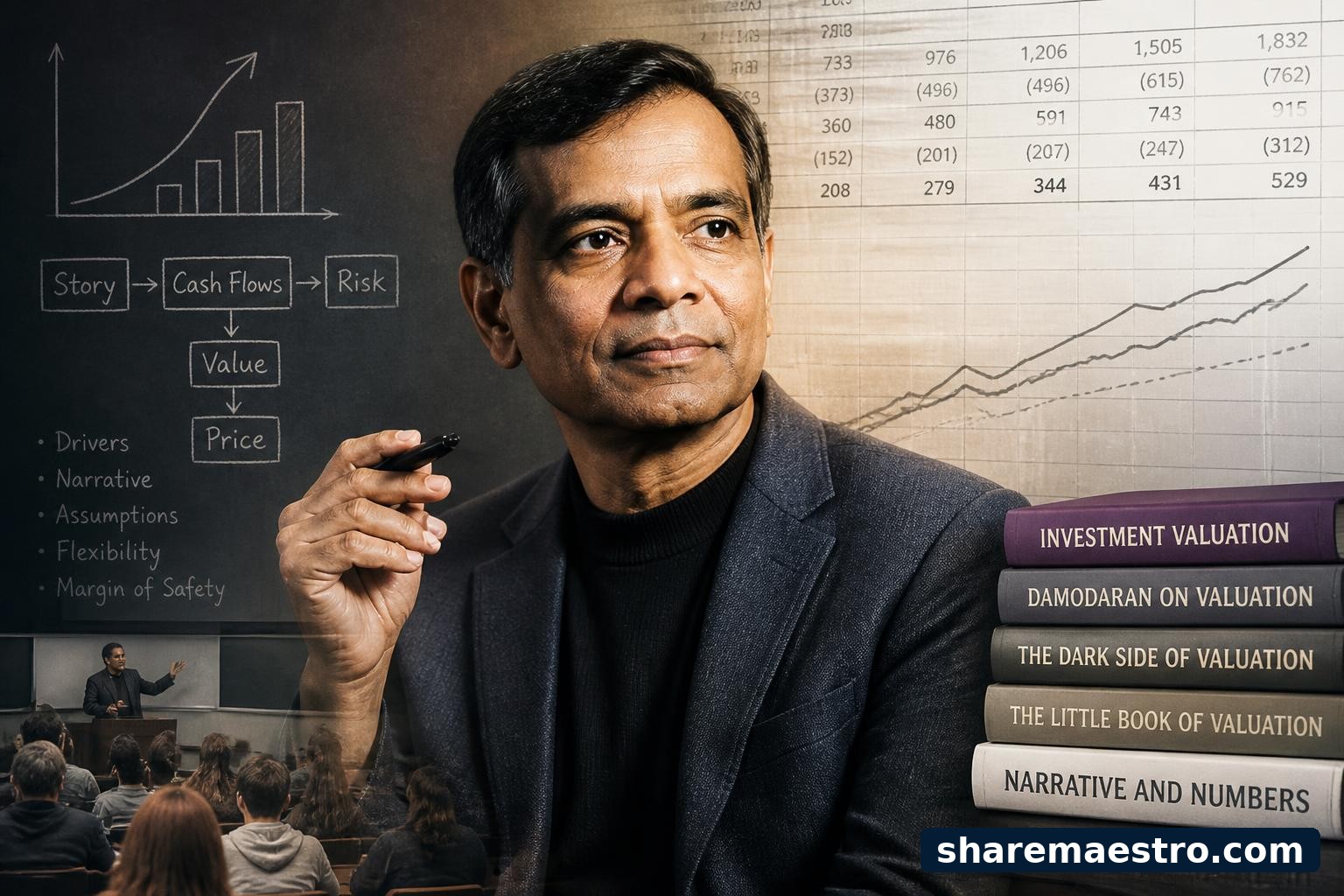 Aswath Damodaran's career is defined by making valuation public, testable, and inseparable from the stories investors tell about businesses.