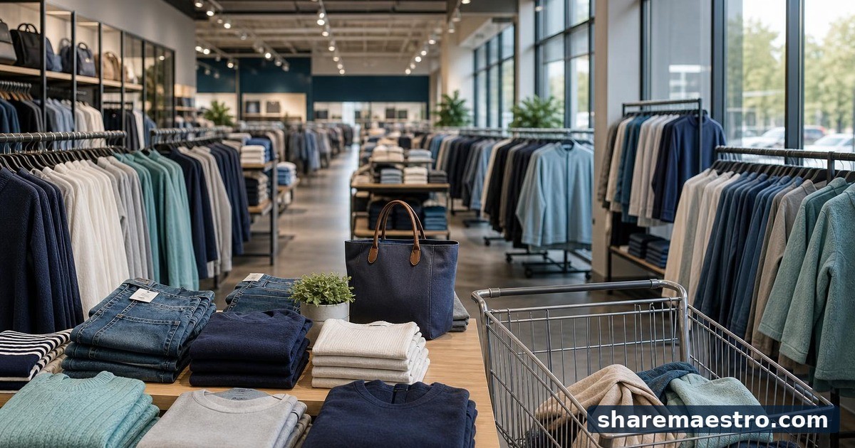 Editorial illustration of Burlington Stores Inc, Apparel Retail.