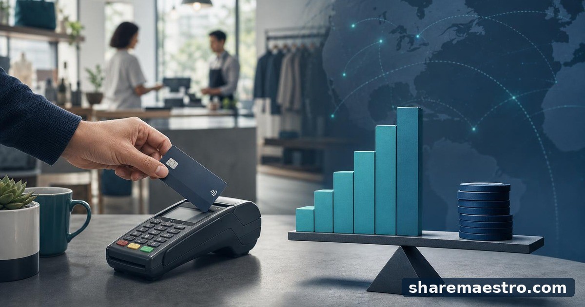 Editorial illustration of Global Payments Inc, Specialty Business Services.