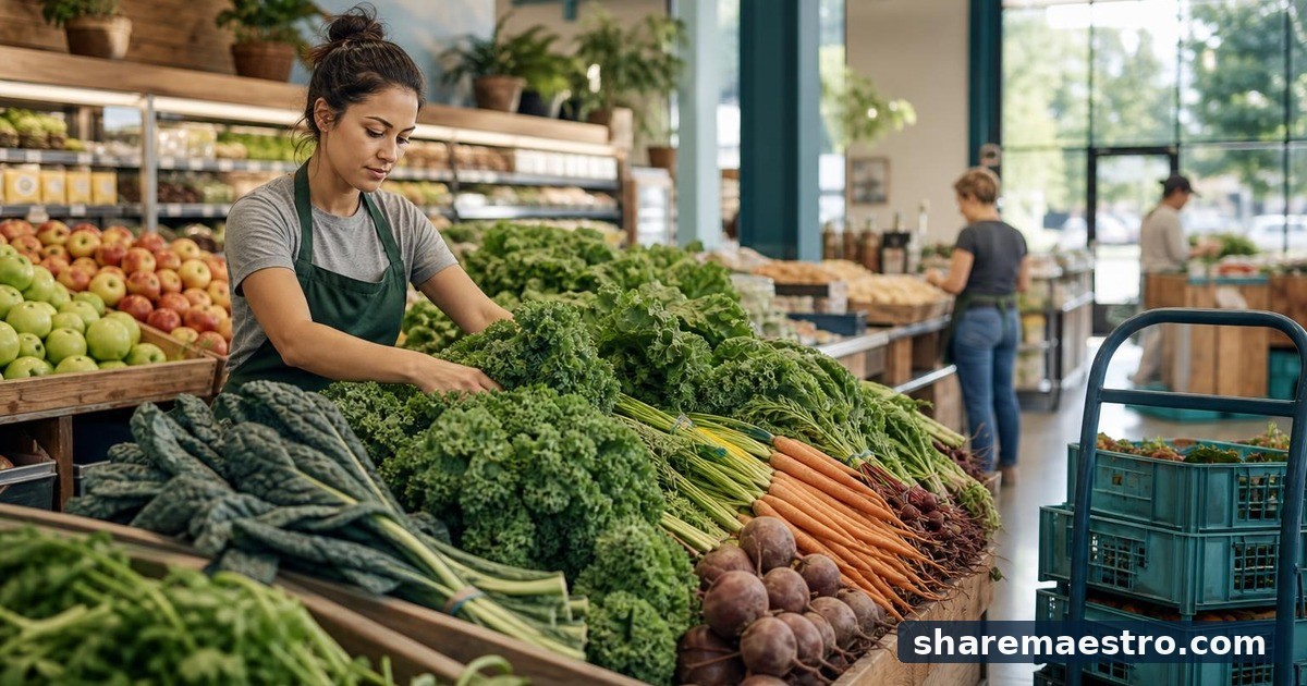 Editorial illustration of Sprouts Farmers Market LLC, Grocery Stores.